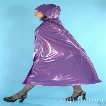 Taille personnalisée de la pluie adulte en PVC